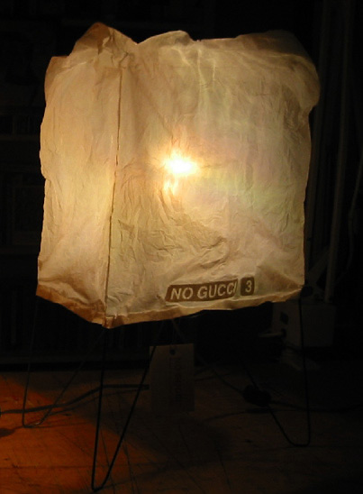 No Gucci Lamp Plastic
