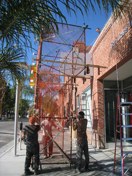 Big T installation