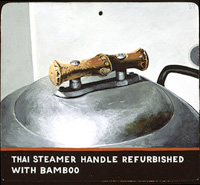 Steamer Bamboo Handle